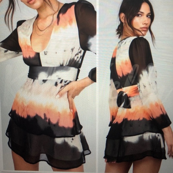 4/$30 Amazing Tie Dye Dress - Picture 3 of 7